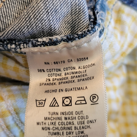 Pilcro And The Letterpress Stet Roll Up Shorts - Picture 9 of 9